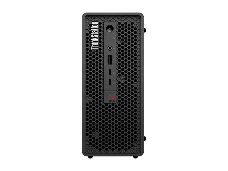 Lenovo ThinkStation P3 Ultra 30HA - MT - 1 x Core i5 i5-14600 / 2.7 GHz - vPro Enterprise - RAM 32 GB - SSD 512 GB - TCG Opal Encryption, NVMe, Performance - RTX A400 - 1GbE, 2.5GbE, Wi-Fi 6E - WLAN: 