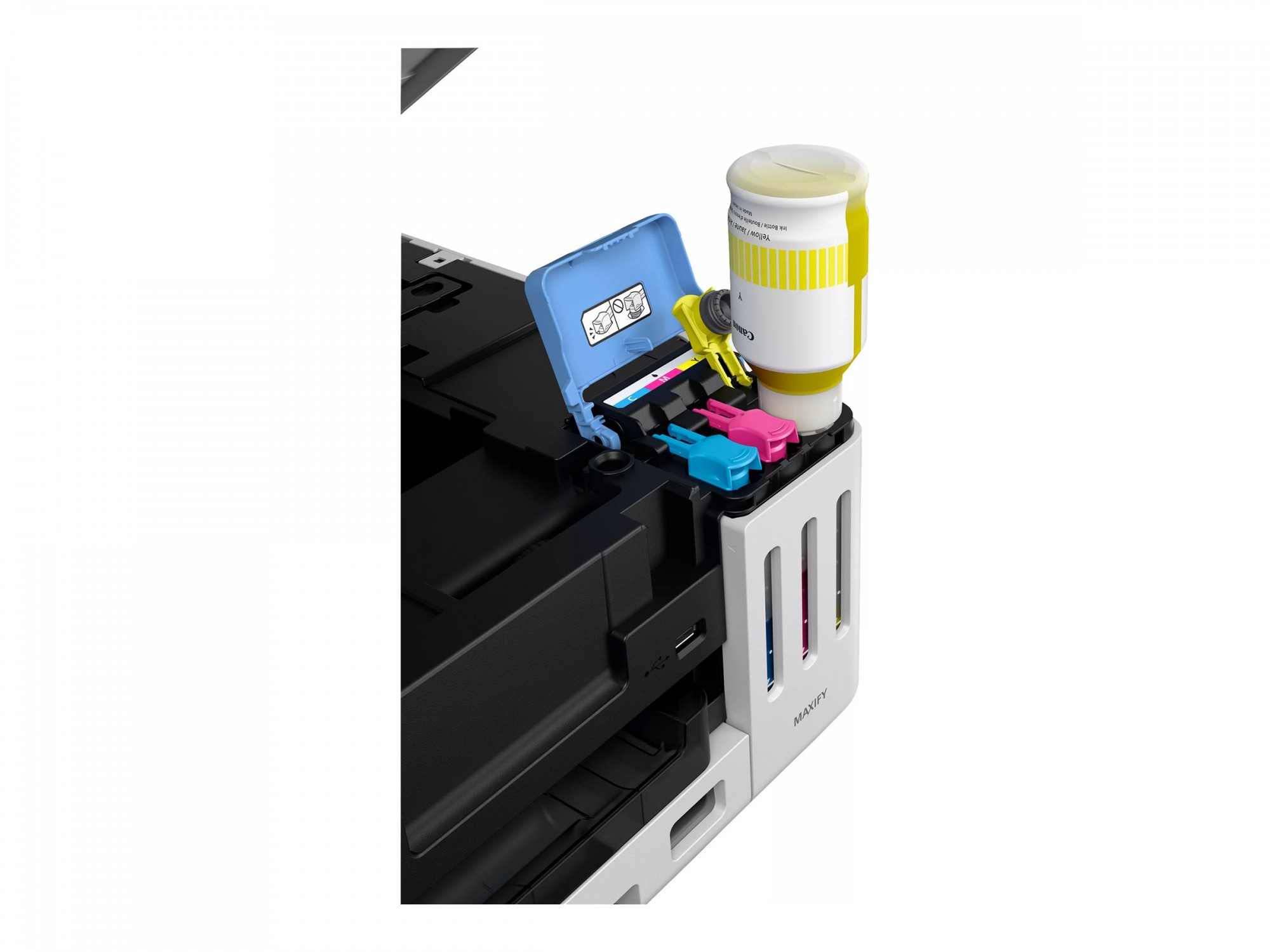 Canon MAXIFY GX6550 - Multifunktionsdrucker - Farbe - Tintenstrahl - wiederbefüllbar - A4 (210 x 297 mm)