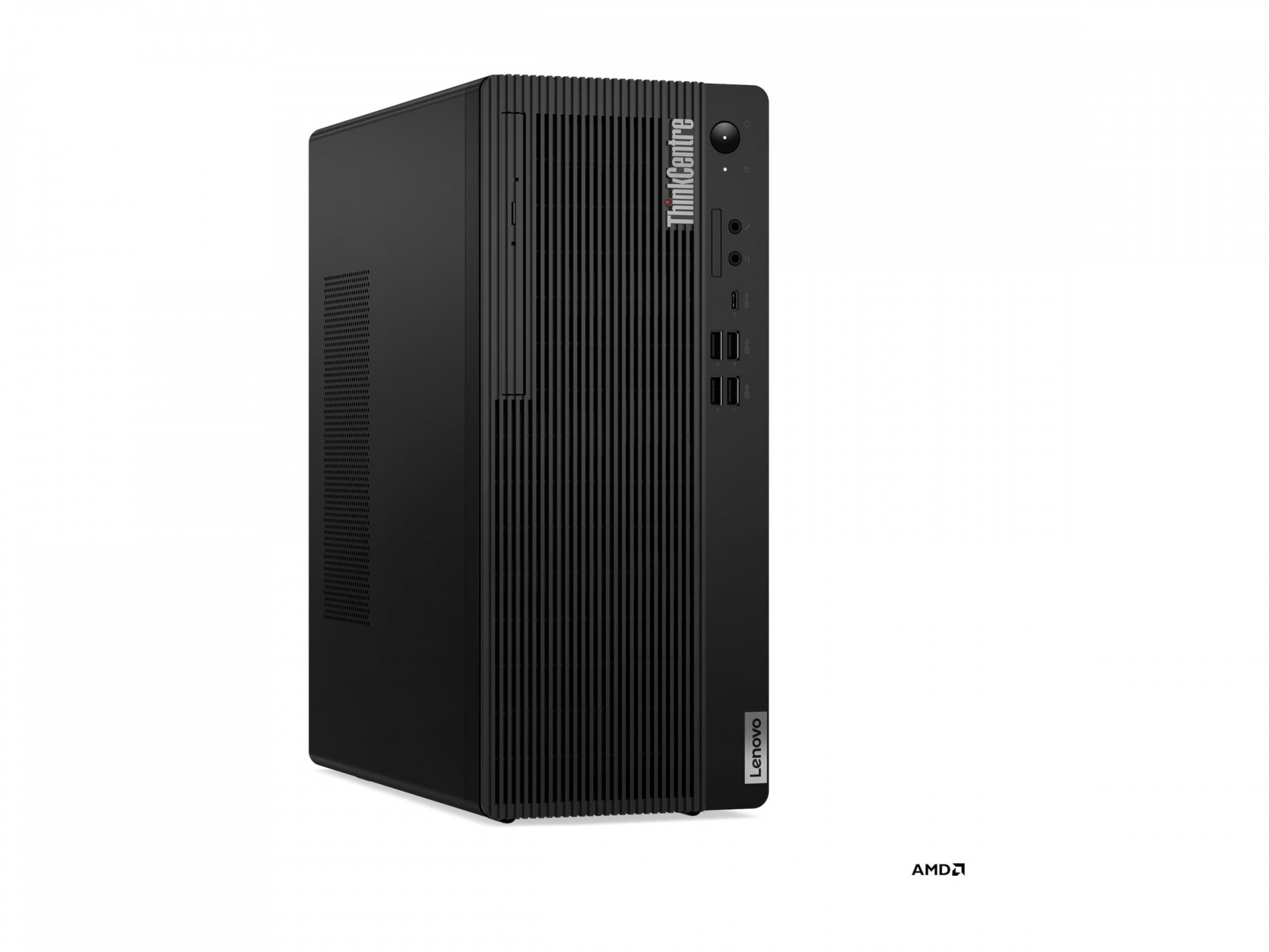 Lenovo ThinkCentre M75t Gen 5 12XB - Tower - Ryzen 5 8500G / 3.5 GHz - RAM 16 GB - SSD 512 GB - TCG Opal Encryption 2, NVMe - Radeon 740M - 1GbE, Wi-Fi 6E, Bluetooth 5.3 - WLAN: 802.11a/b/g/n/ac/ax (W