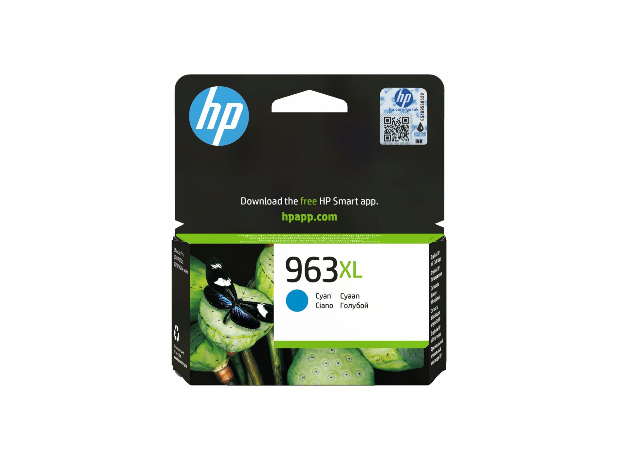 HP Tinte 3JA27AE 963XL XL Cyan - Original - Tintenpatrone
